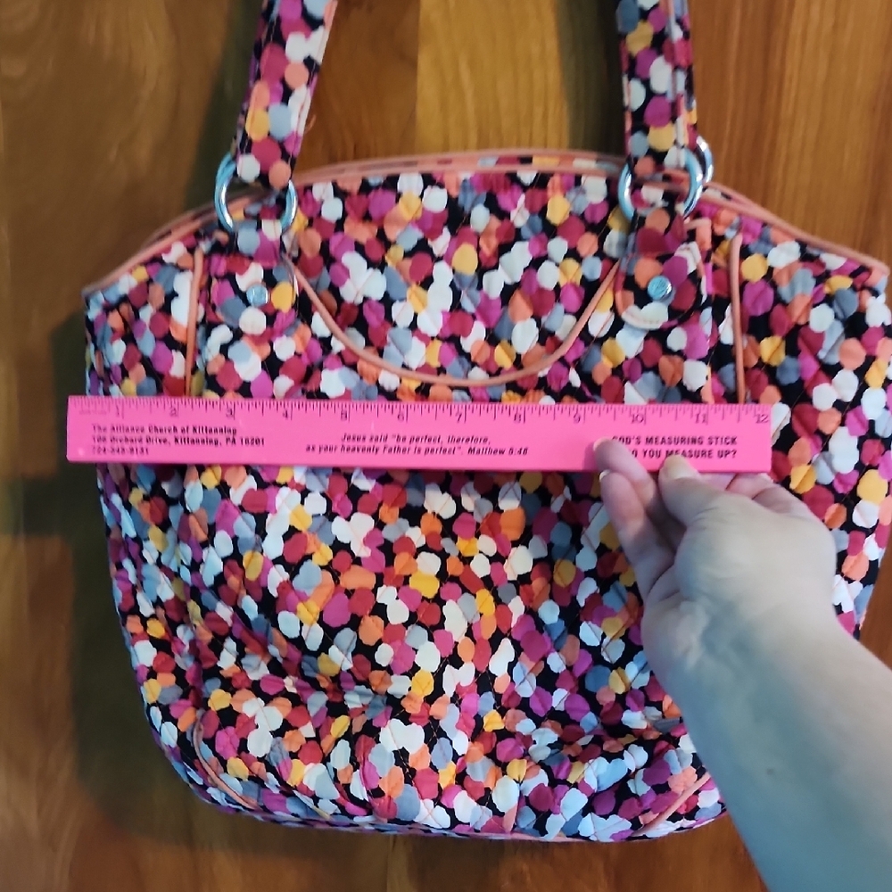 Colorful Patterned Tote Bag - Picture 7 of 7